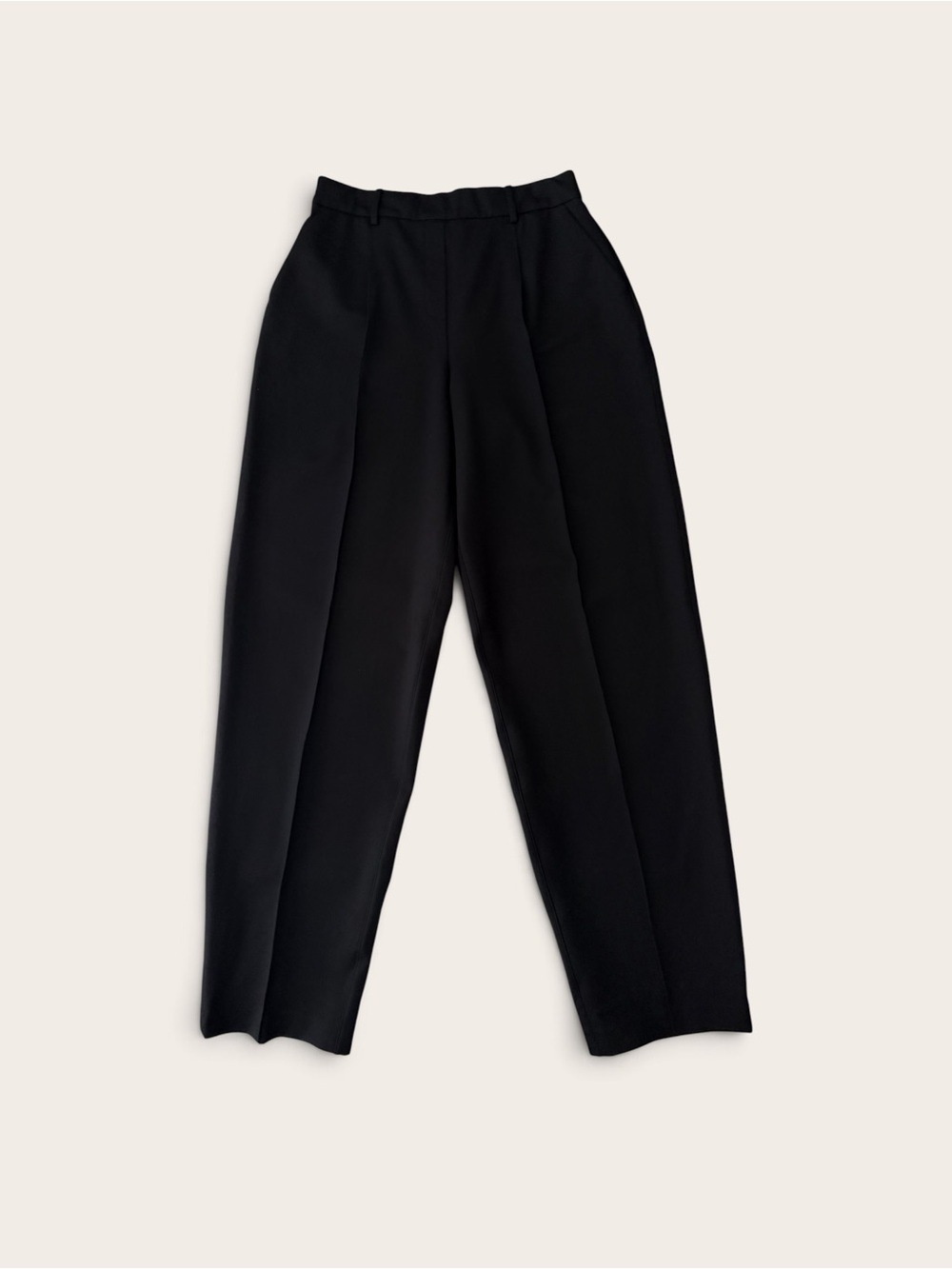 SPANX High Rise Ponte Barrel Leg Pants Black L Tall NWT - Picture 2 of 12